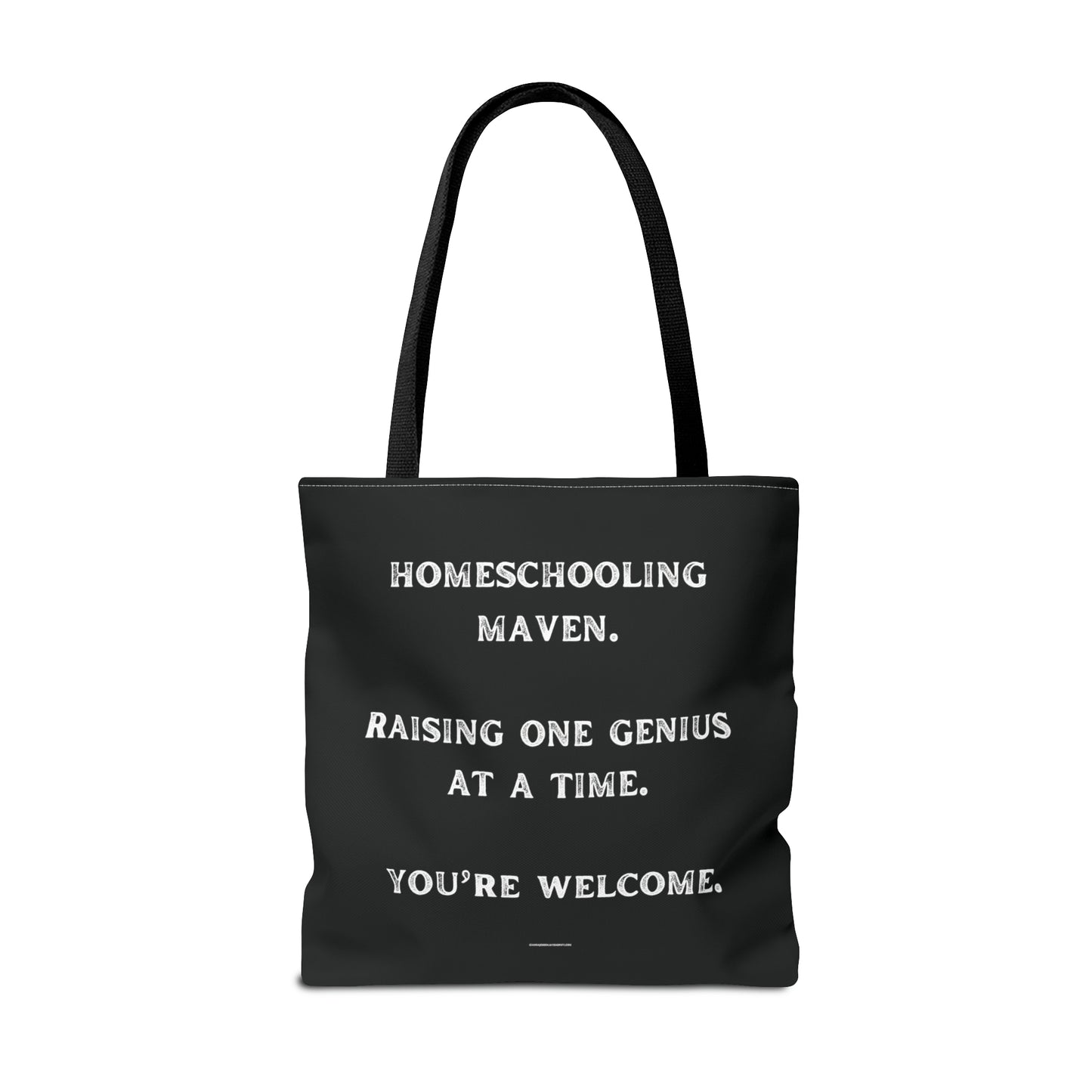 raising one genius at a time.-gianna jessen tote bag