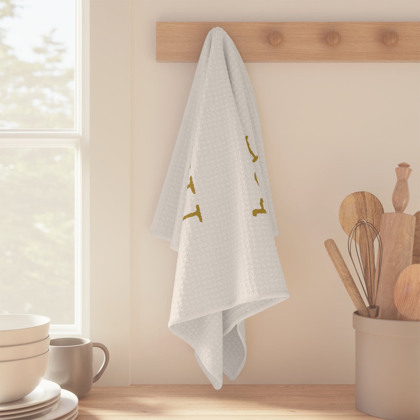 i don't limp, i SHIMMY.-gianna jessen tea towel