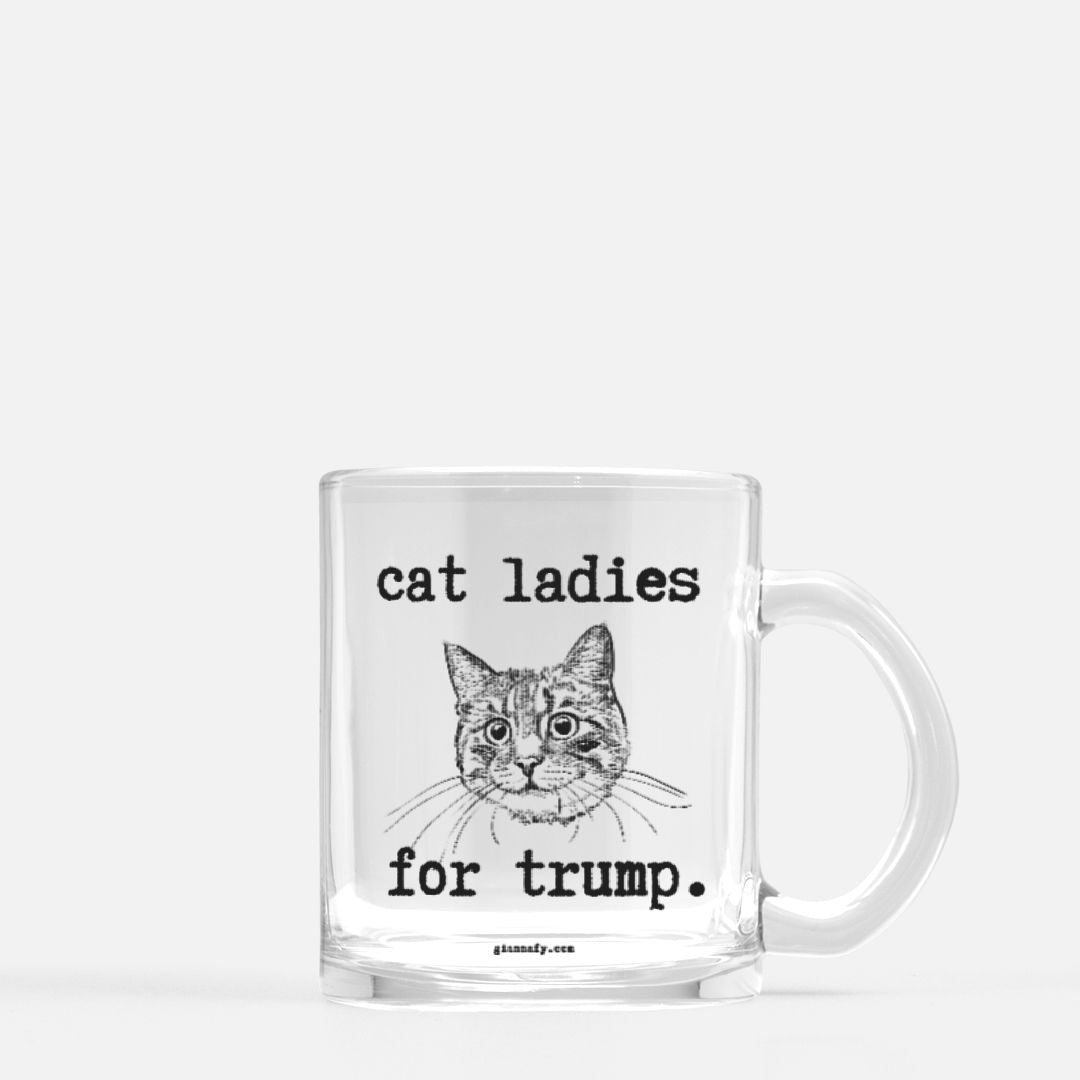 cat ladies for trump.-gianna jessen 10 oz mug