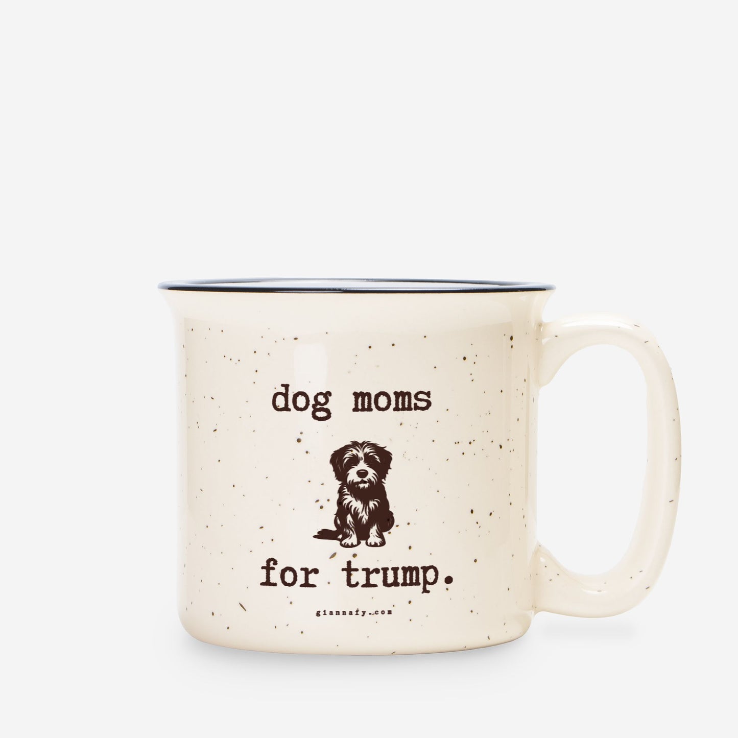 dog moms for trump.-gianna jessen 13 oz mug ( aussie doodle)
