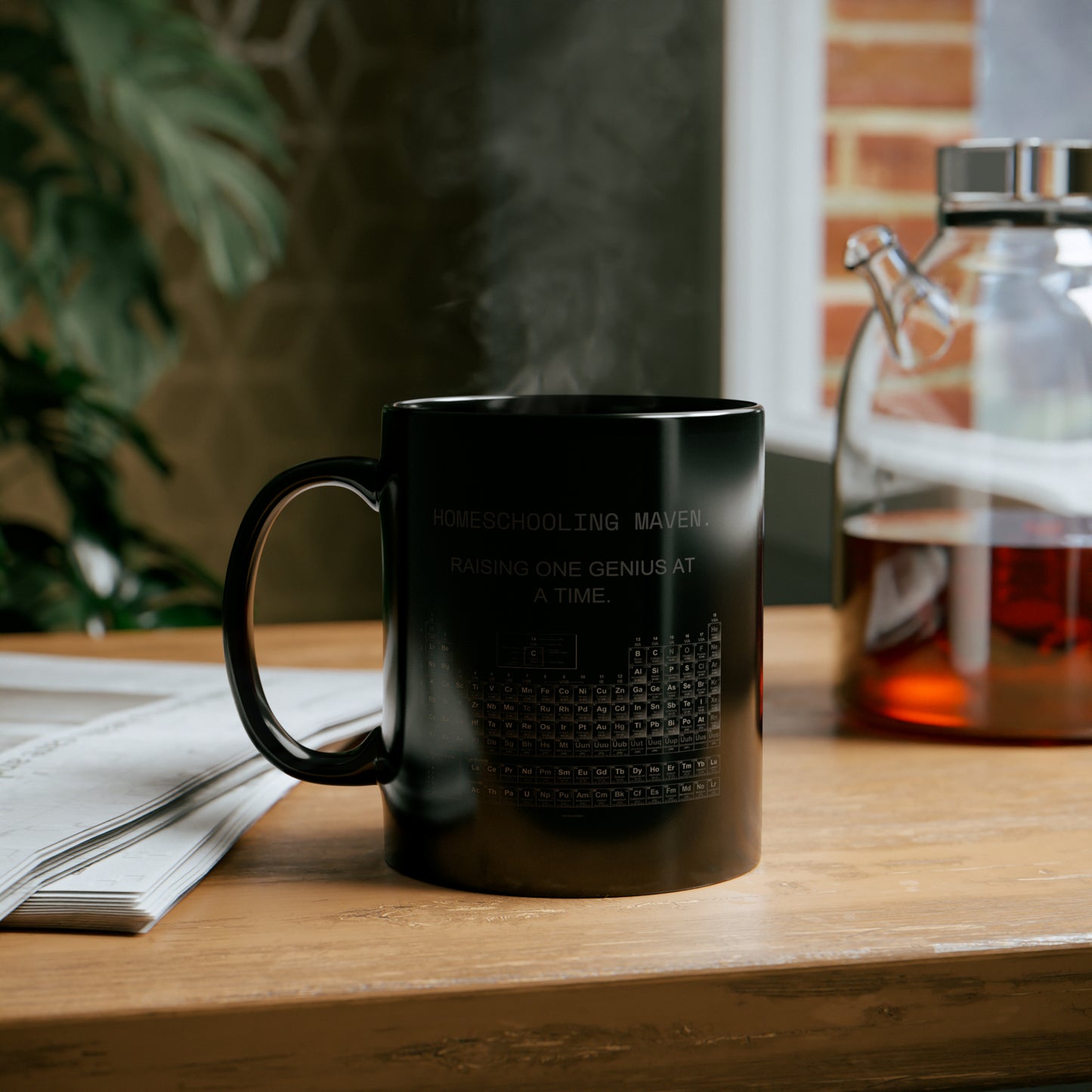homeschooling maven. raising one genius at a time.- gianna jessen 11 oz ceramic mug