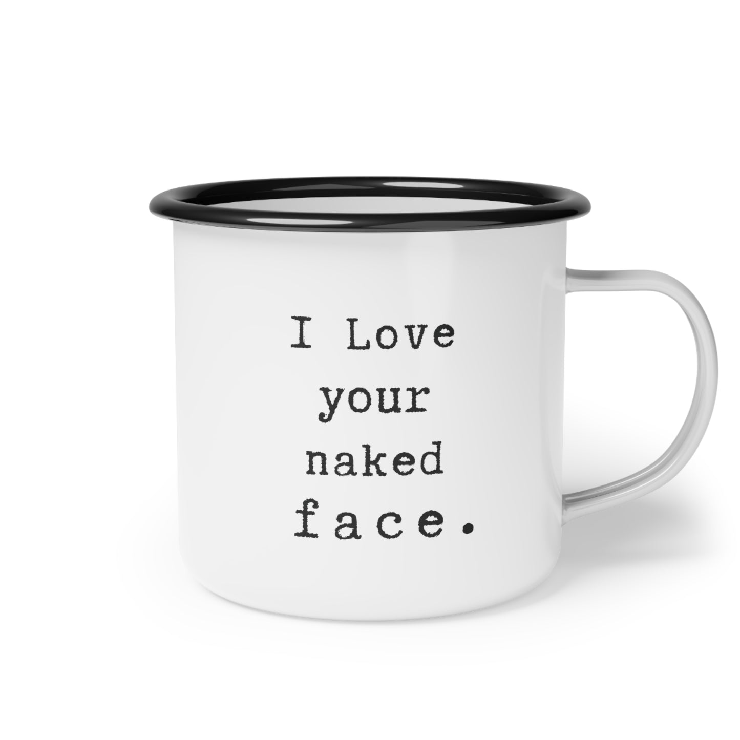 i Love your naked face.-gianna jessen 12 oz vintage style mug
