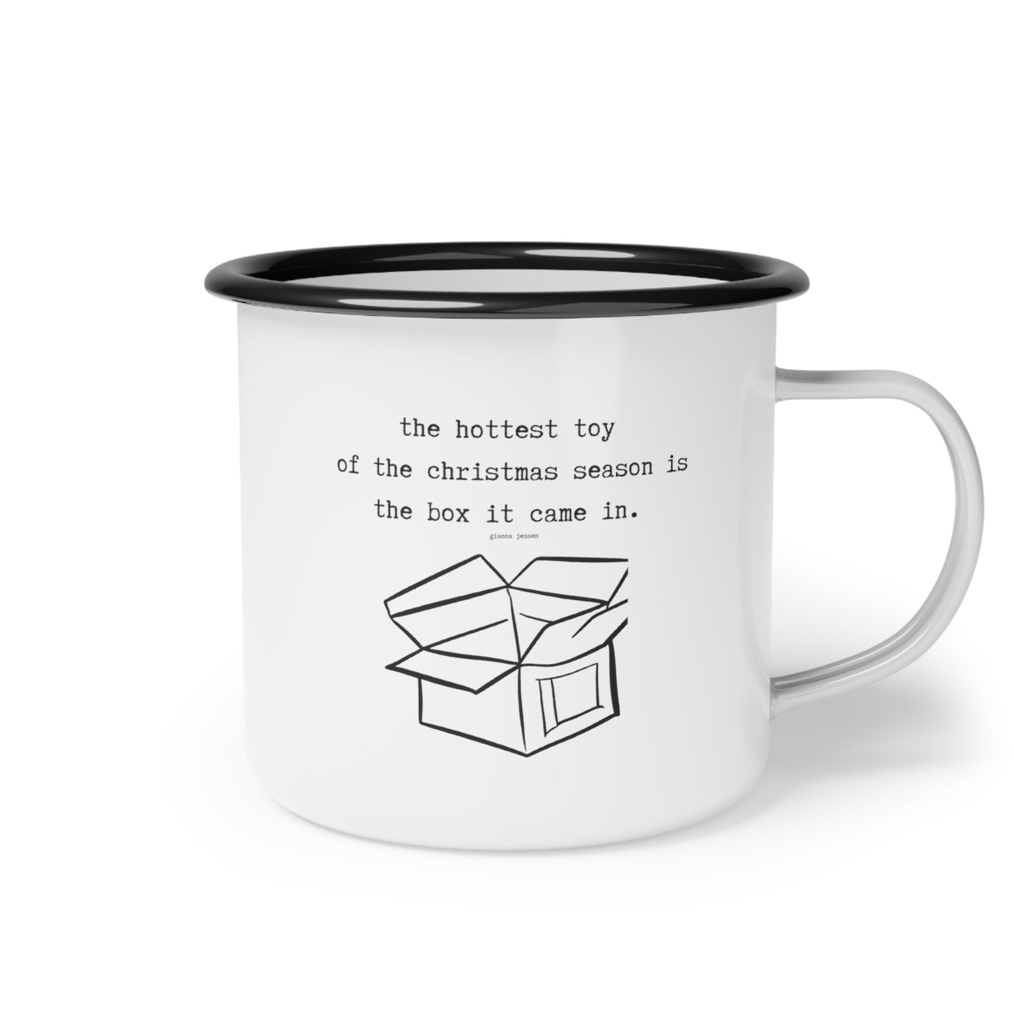 the hottest christmas toy ever.-gianna jessen 12 oz vintage style mug