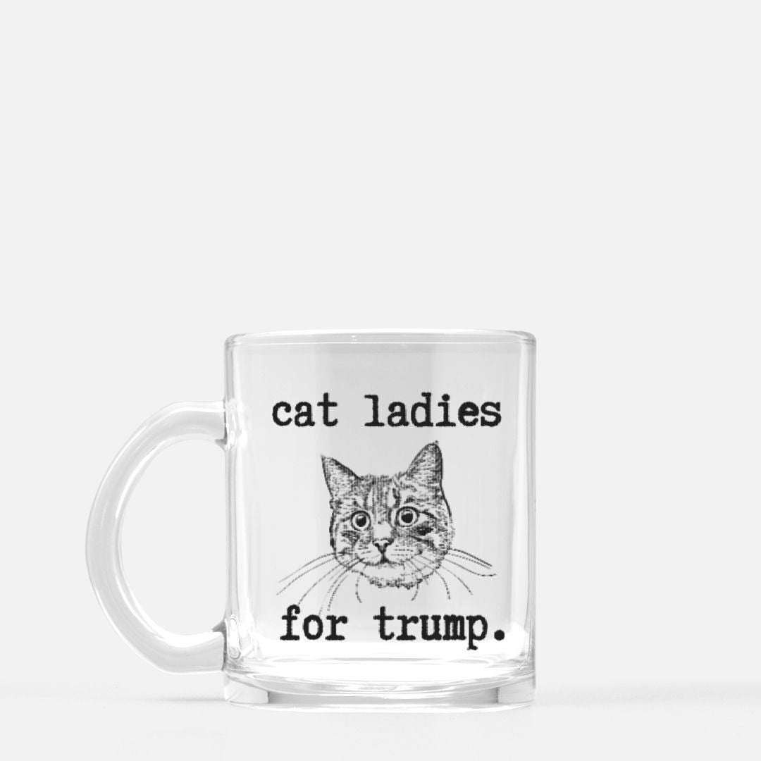 cat ladies for trump.-gianna jessen 10 oz mug